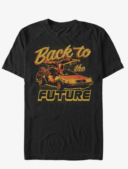 doc brown train shirt